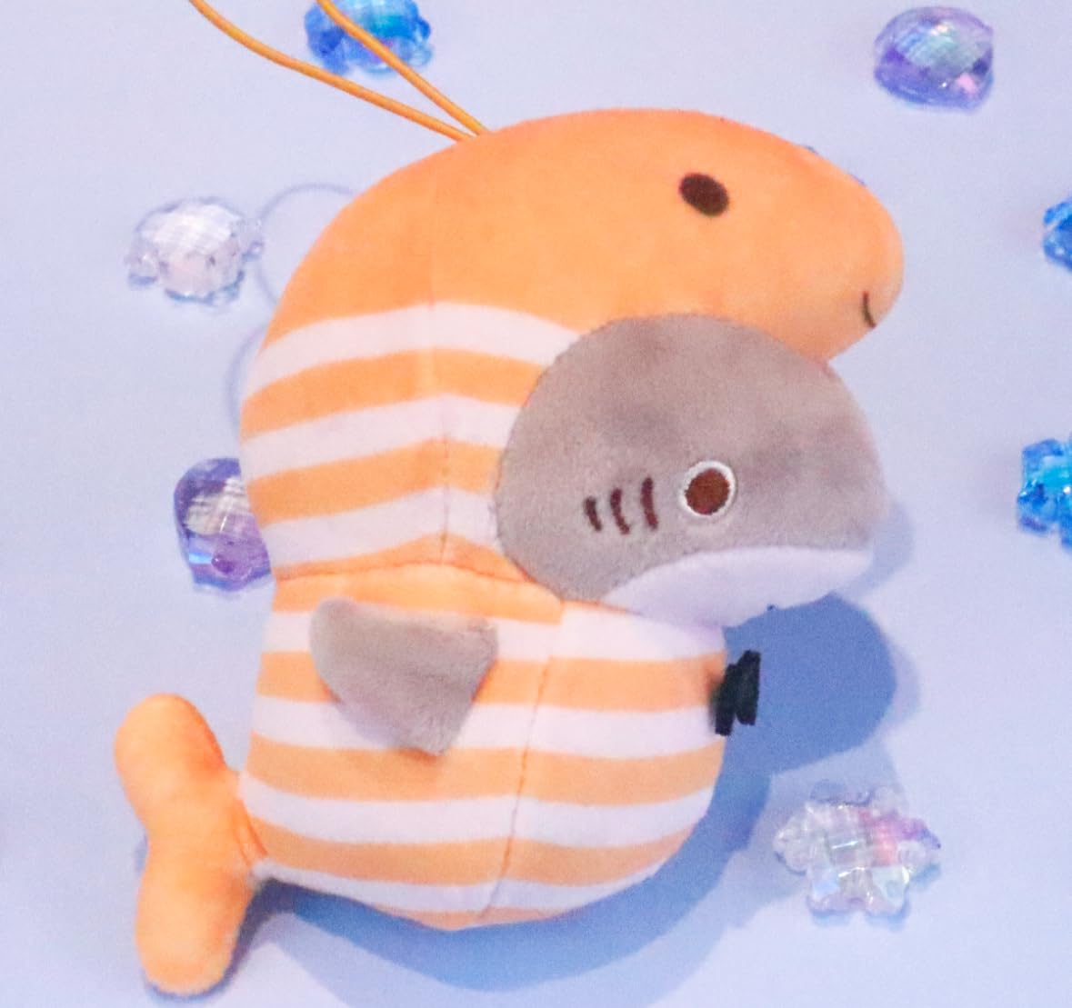 Amazon.co.jp: おでかけ子ザメ ぬいぐるみ ましゅもっち マスコット